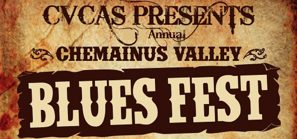 Chemainus Blues Festival - July 8 and 9, 2023. Waterwheel Park, Chemainus, BC